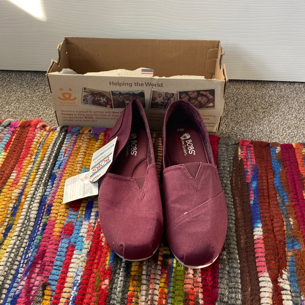 Bobs from Skechers memory foam shoe